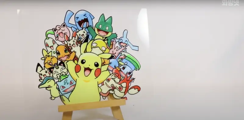 몽마르아트다용도아크릴물감,아크릴판,anb70a사선붓,유니포스카마카펜