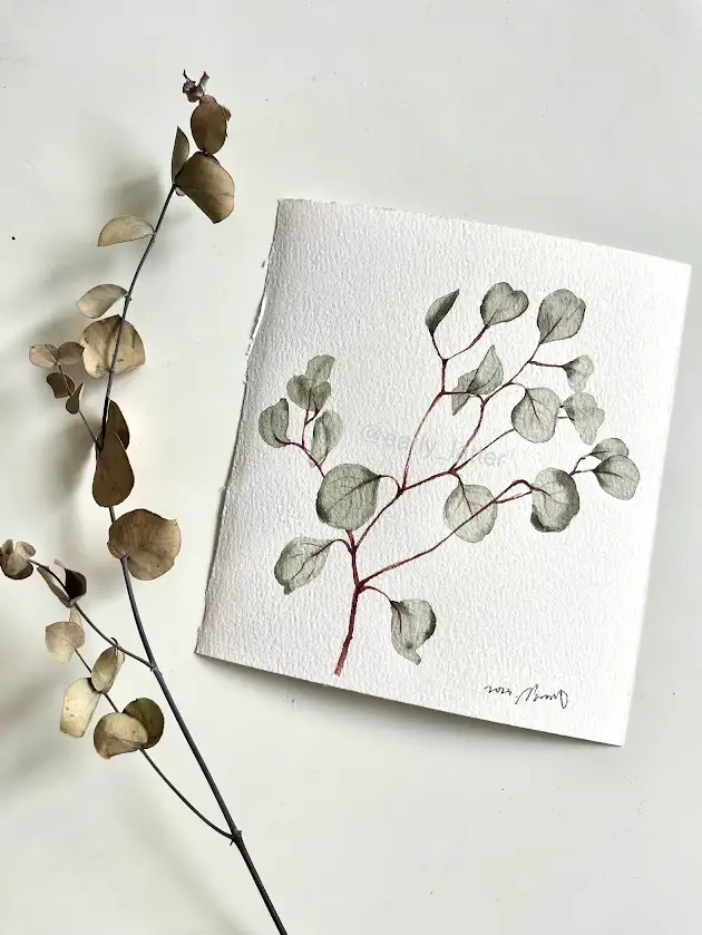 마른잎,드라이플라워