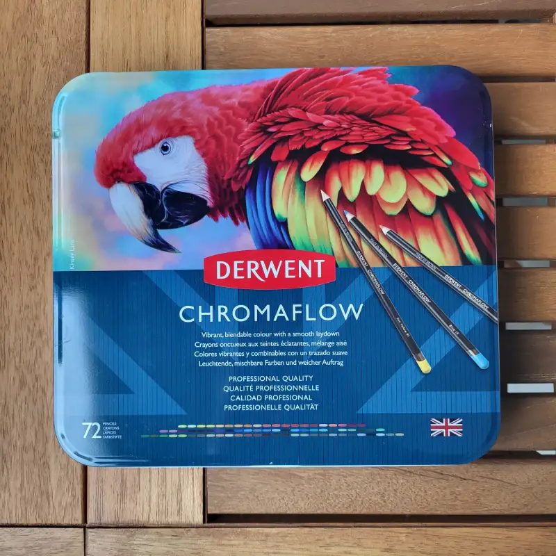 더웬트크로마플로우색연필,더웬트,유성색연필