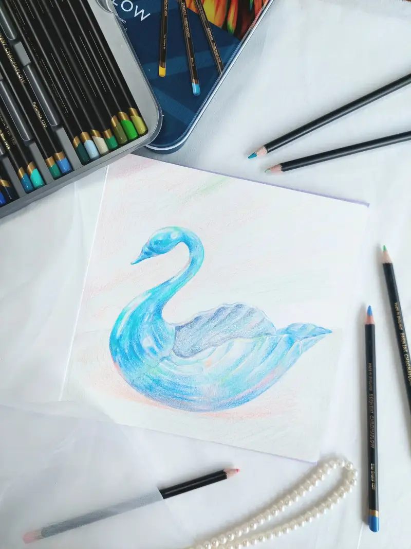 유성색연필,색연필,유리,질감표현