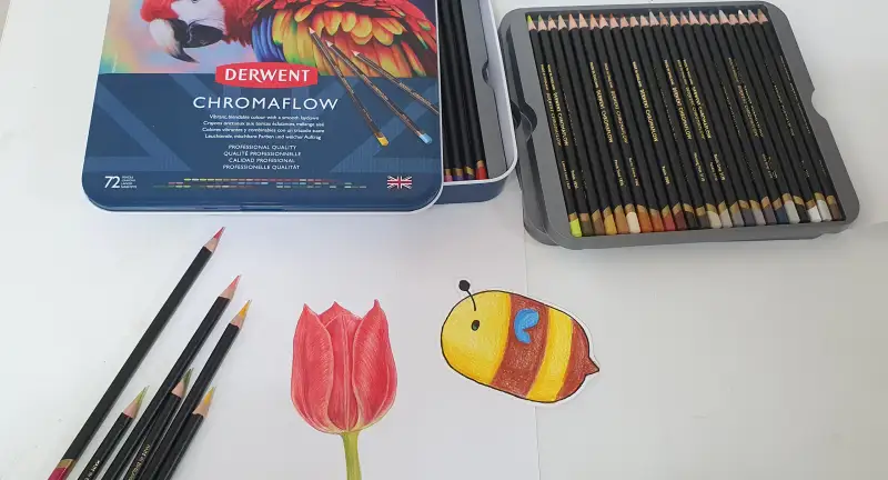 협찬,화방넷,화방넷체험단,더웬트색연필,크로마플로우,크로마플로우색연필,색연필화