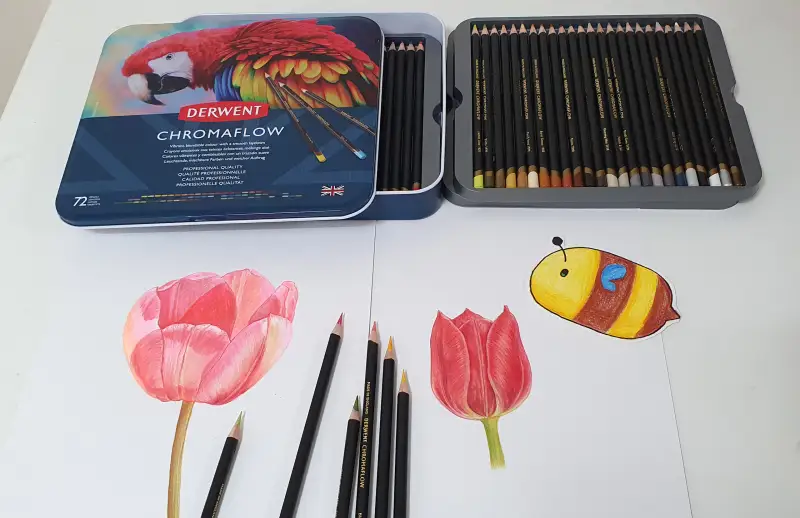 협찬,화방넷,화방넷체험단,더원트색연필,크로마플로우,크로마플로우색연필,색연필화