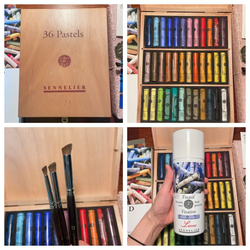 시넬리에소프트파스텔,시넬리에소프트파스텔36색,시넬리에파스텔픽사티브,시넬리에픽사티브,시넬리에파스텔브러쉬