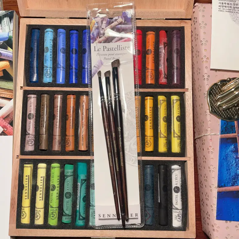 파스텔브러시,시넬리에파스텔브러시