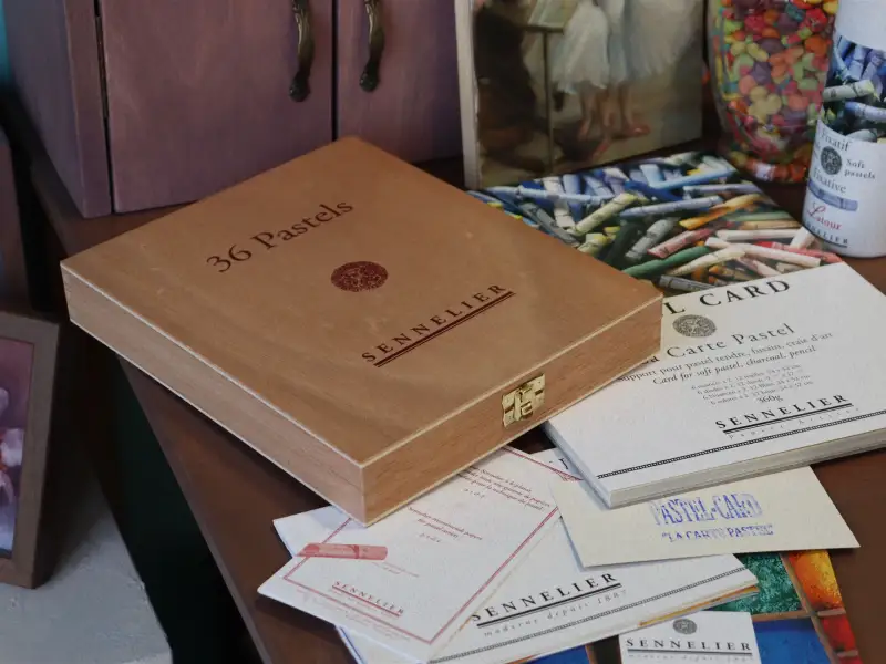 시넬리에,소프트파스텔,피스텔화,픽사티브