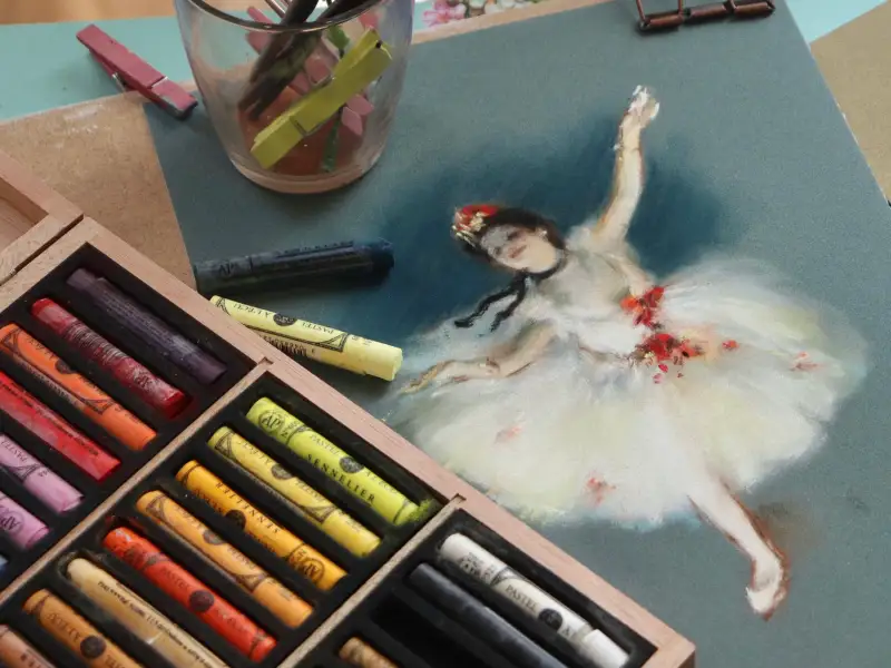 시넬리에소프트파스텔,에드가드가,명화,시넬리에,카드,파스텔지,파스텔카드,시넬리에파스텔카드,파스텔전용지,파스텔,소프트파스텔