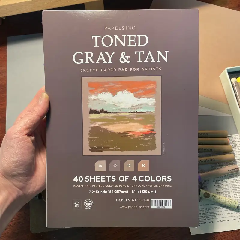 파펠시노,파펠시노톤북,파펠시노톤드그레이탠,4색스케치북