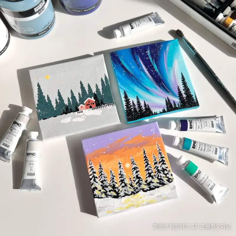 페인터즈3기,조용한오리