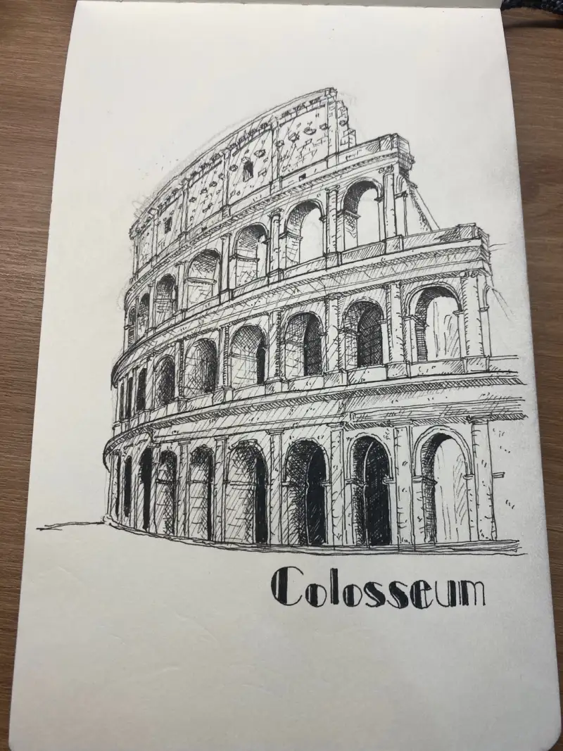 펜,피그먼트펜,라인드로잉,펜드로잉,여행드로잉,여행스케치,어반스케치