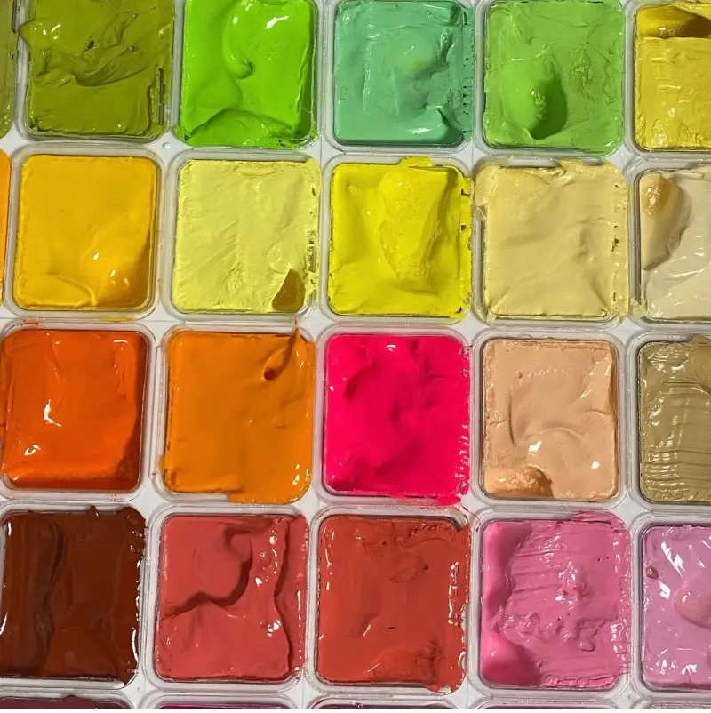 미야수채과슈물감