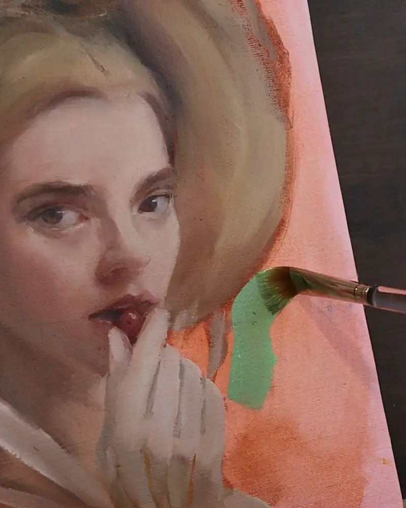 유화붓추천,붓추천,루벤스붓,유화,인물화