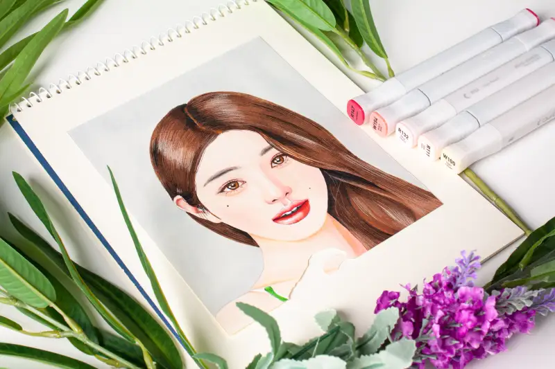 골드손아워컬러트윈브러쉬마카