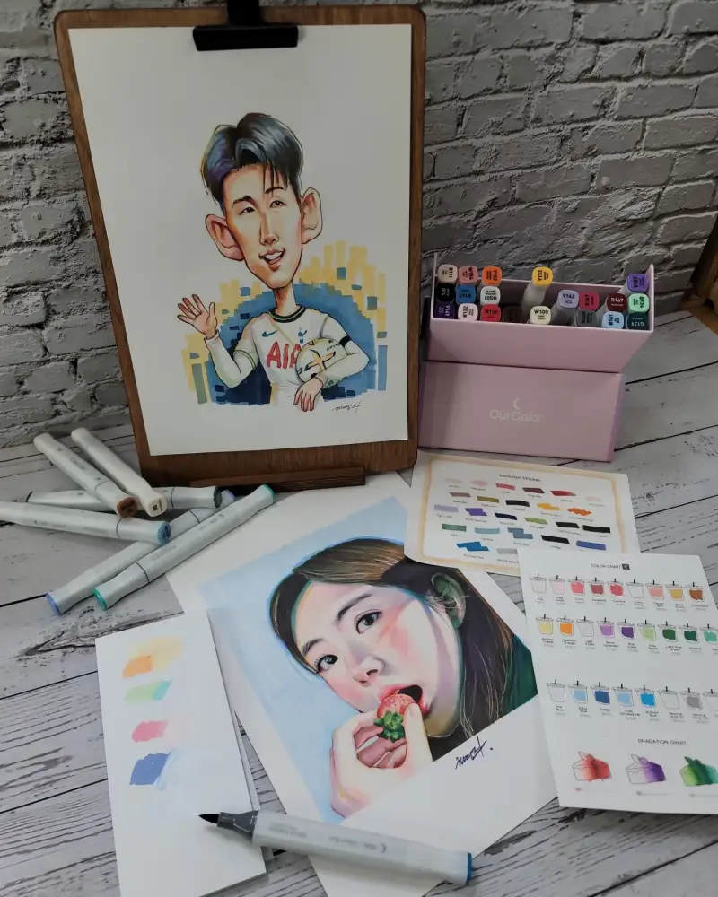 골드손브러쉬마카