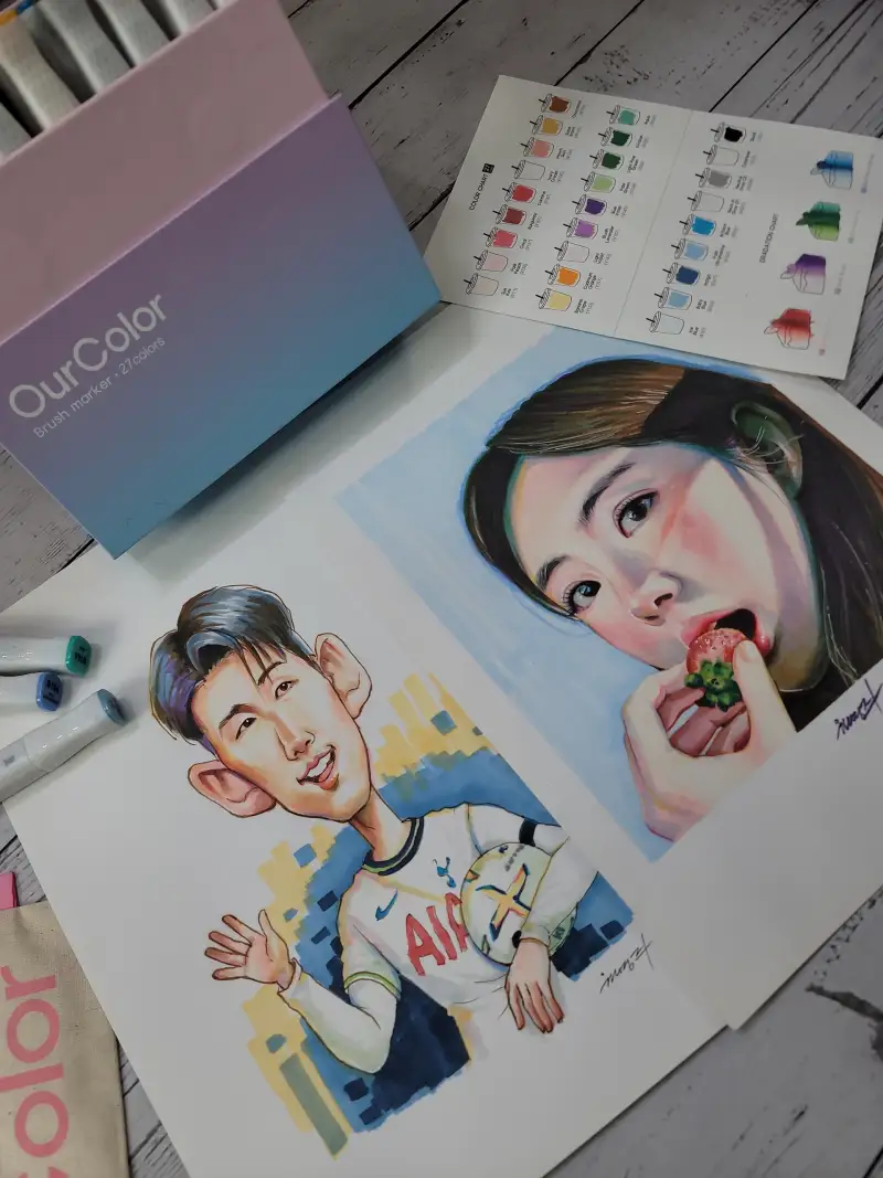 골드손브러쉬마카