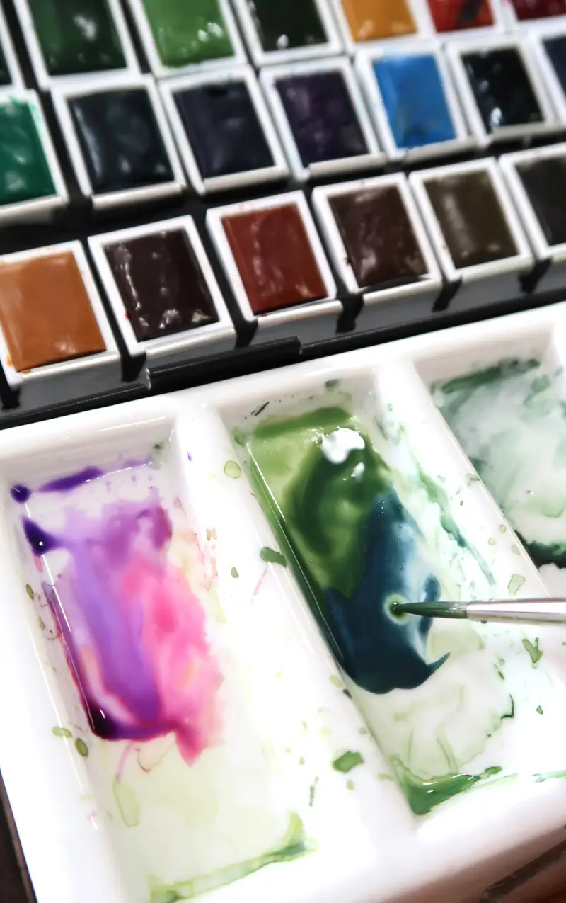 램브란트고체수채화물감