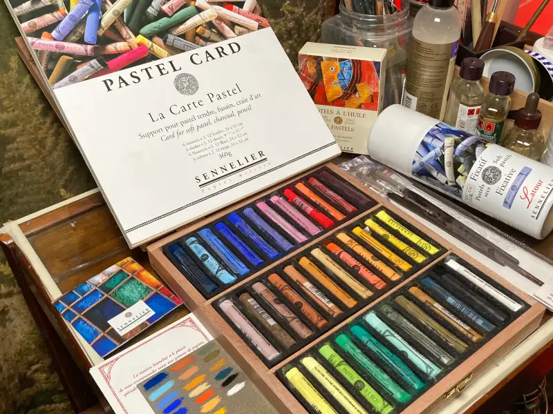 시넬리에소프트파스텔,시넬리에,픽사티브,파스텔브러시,소프트파스텔카드