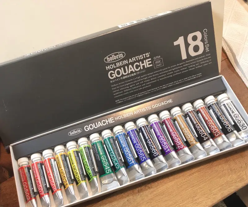 홀베인,홀베인수채과슈