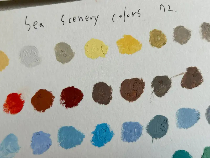 폴루벤스오일파스텔,폴루벤스바다