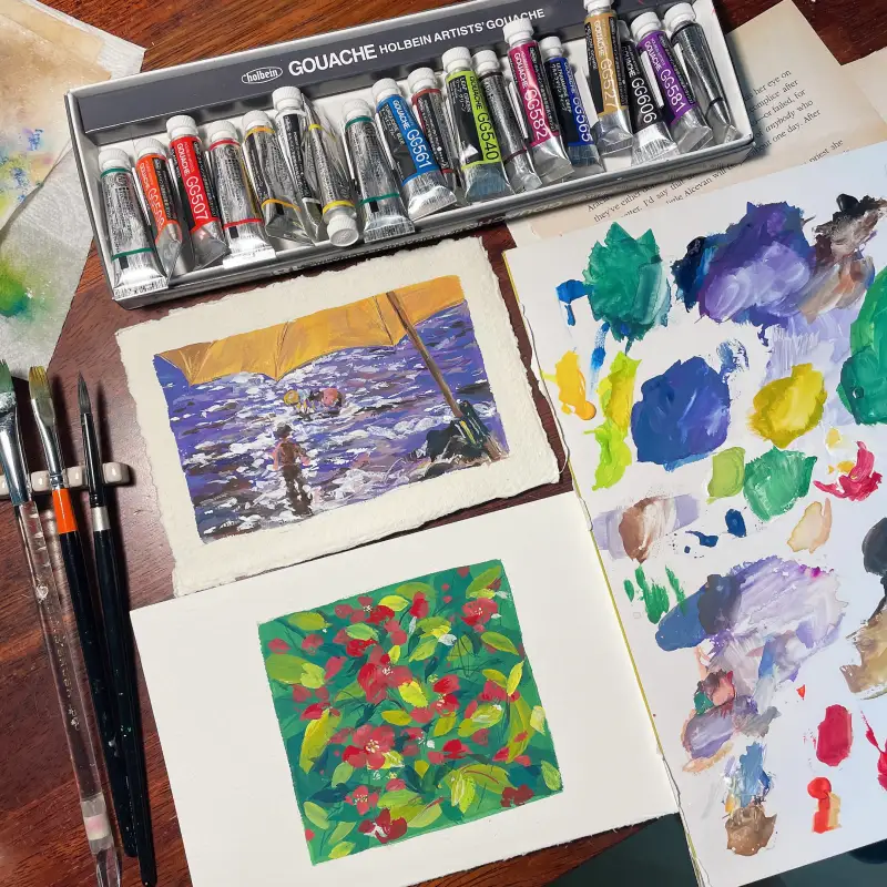 새미,홀베인과슈