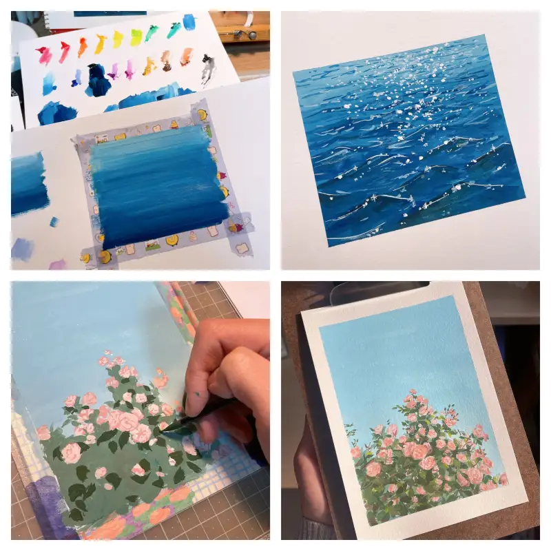 새미,홀베인과슈