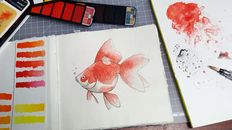 루벤스고체물감,수채화물감