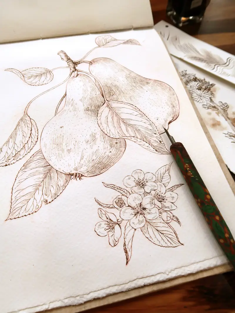 카디페이퍼스케치북하드백