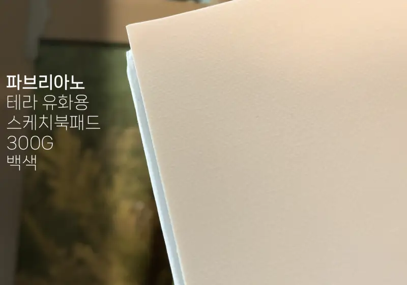 파브리아노,테라유화용스케치북패드,캔버스지