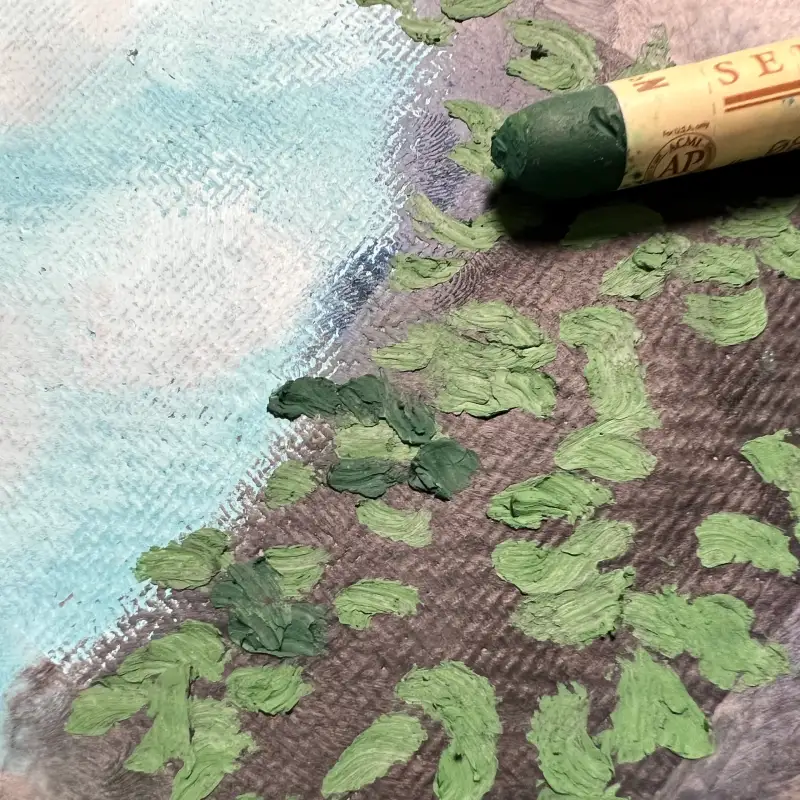 오일파스텔,시넬리에