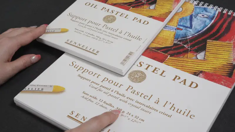 오일파스텔전용지,오일파스텔패드