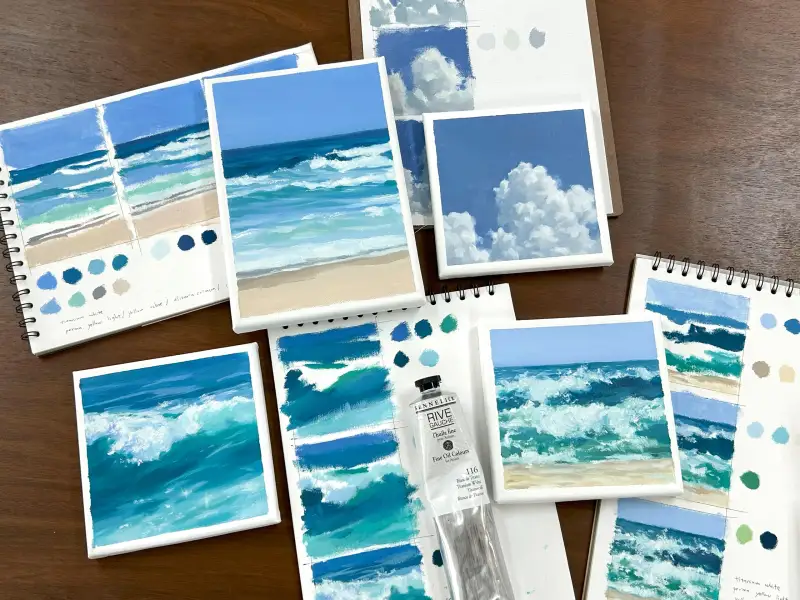 시넬리에리브고쉬,리브고쉬,티타늄화이트,유화물감,시넬리에