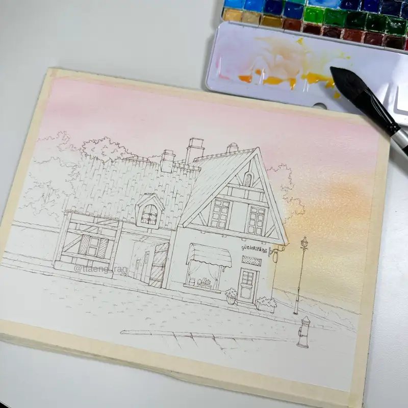 수채화,수채화종이