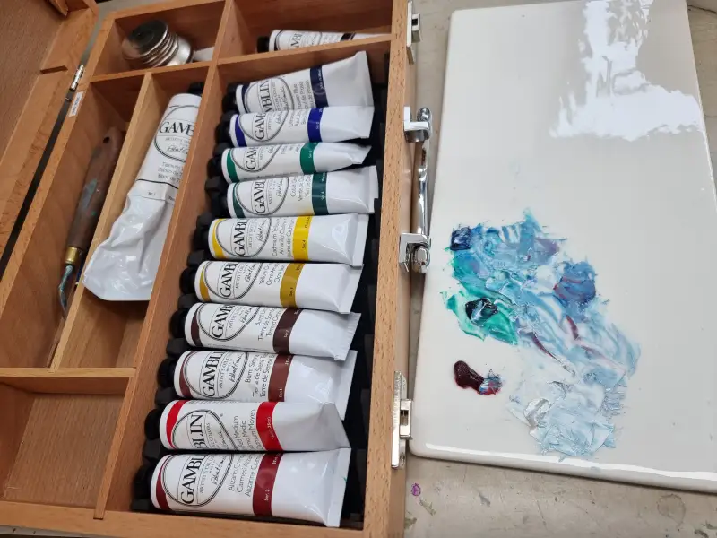 갬블린아티스트오일칼라