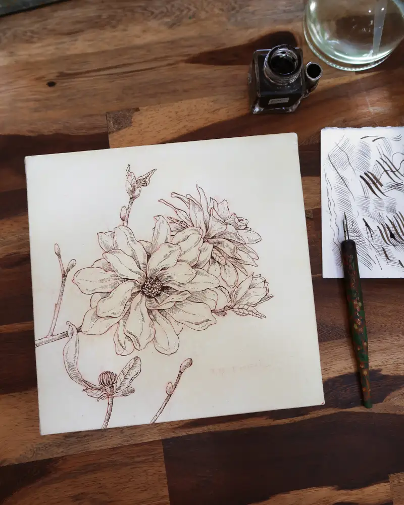 타치가와마루펜촉,타치가와펜대,프리펜대