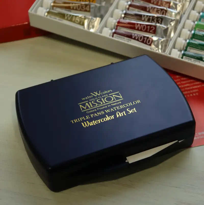 미젤로,미젤로팔레트,수채화팔레트,팔레트,고체물감,팬팔레트