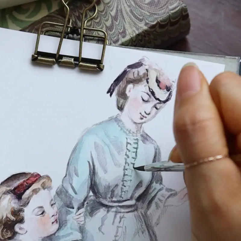 홀베인,수채화붓,수채화물감,수채화