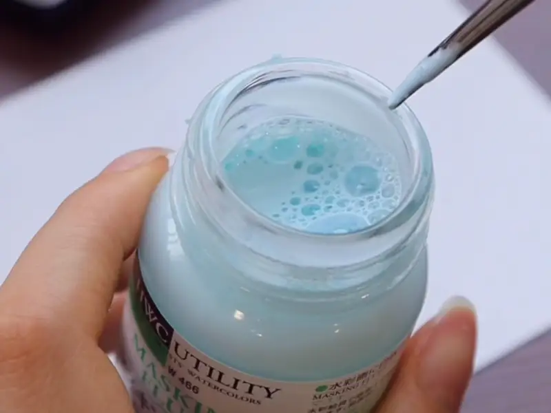 마스킹잉크,홀베인,마스킹