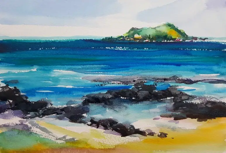 미젤로,미션골드,트리플,고체,수채화물감,24색