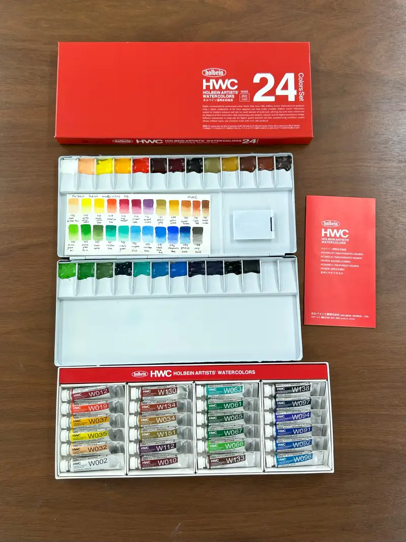 hwc,holbein,watercolor,홀베인,홀베인수채물감