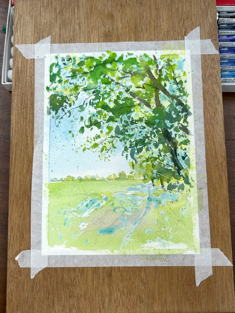 hwc,홀베인,홀베인수채화물감,수채물감