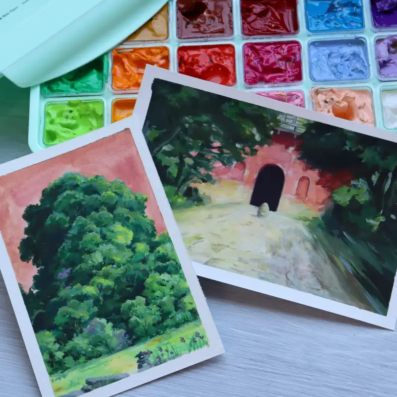 미야,수채과슈,과슈,젤리과슈,미야젤리과슈,히미과슈,과슈일러스트