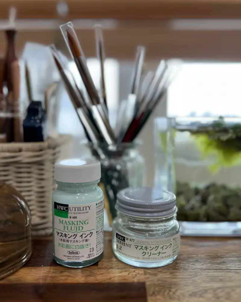 홀베인마스킹잉크,홀베인카스킹잉크클리너