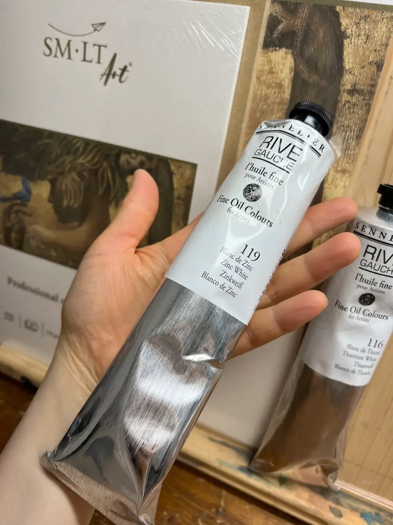 시넬리에리브고쉬유화물감