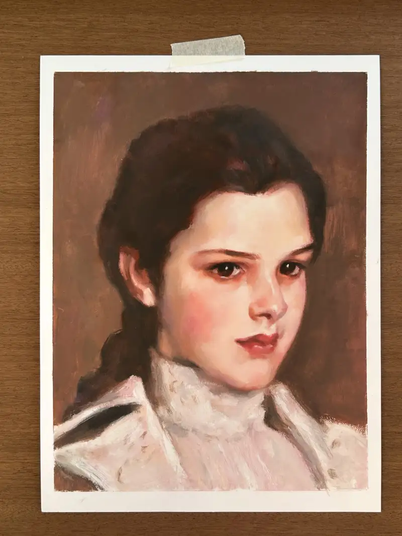 오일파스텔,폴루벤스오일파스텔패드,폴루벤스,오일파스텔종이,오일파스텔인물