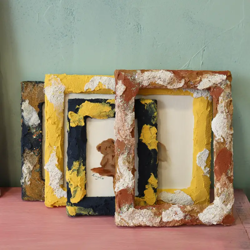 액자,백드롭페인팅,리폼,취미,젯소