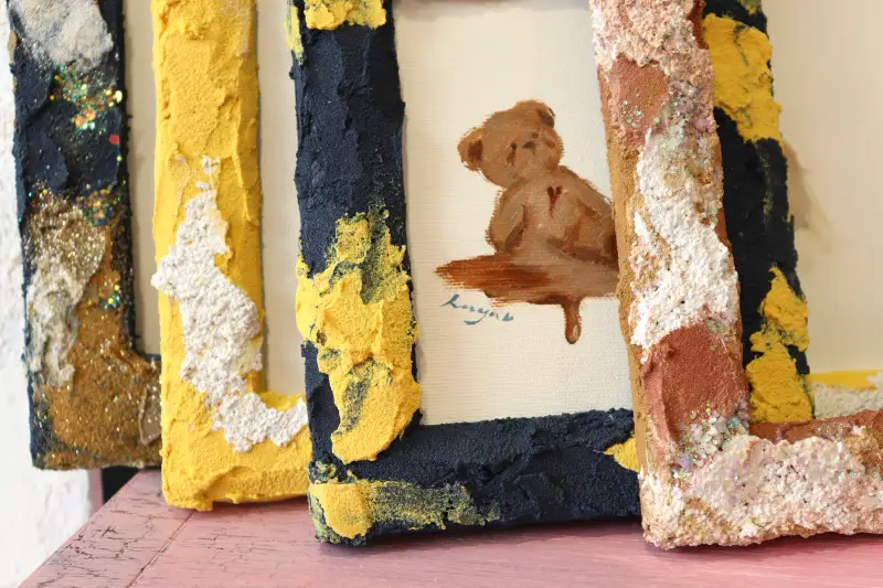 백드롭페인팅,젤스톤,소품,리폼,액자