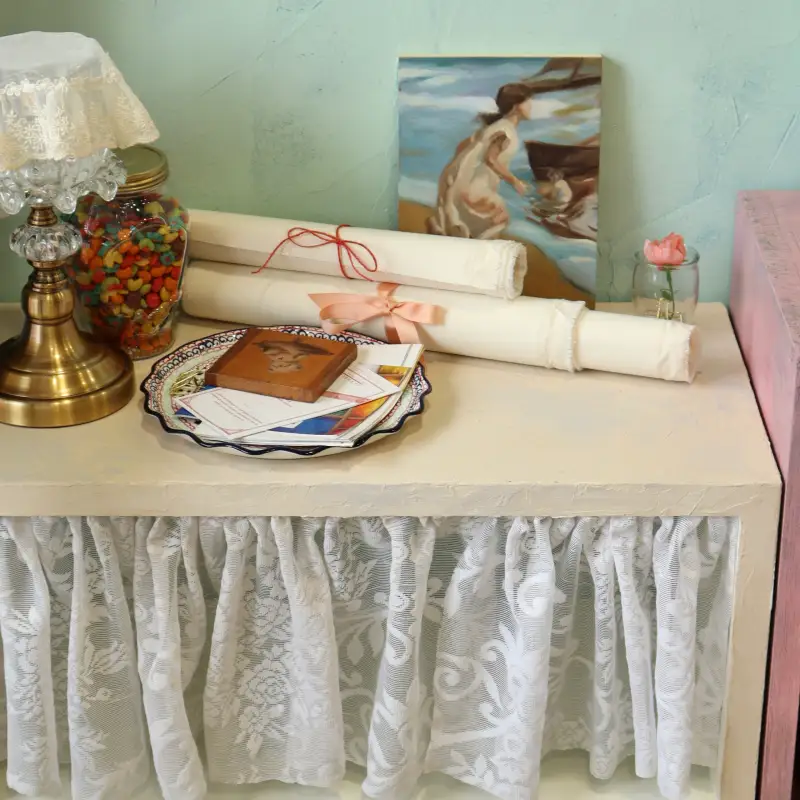 백드롭페인팅,퍼티,취미,젤스톤,리폼,인테리어