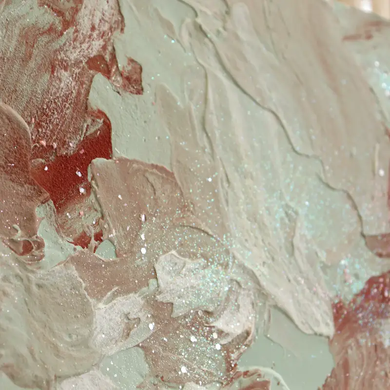 백드롭페인팅,퍼티,젤스톤,글리터