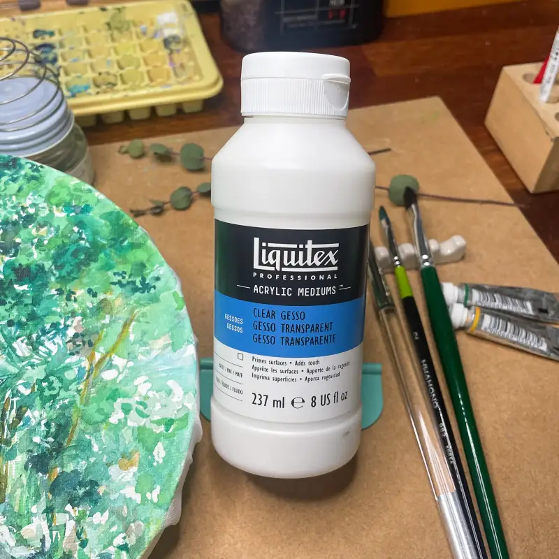 새미,투명젯소,리퀴텍스,수채화