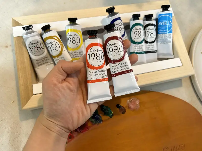 갬블린,갬블린유화물감,유화물감세트