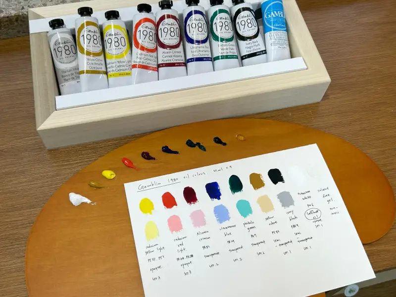 갬블린1980,발색표